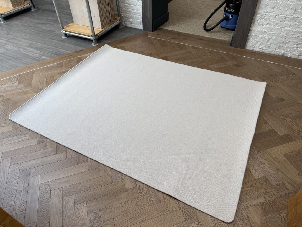 Wool Rug - Large with Whipped Edge, Beige, Neutral (180 X 240)