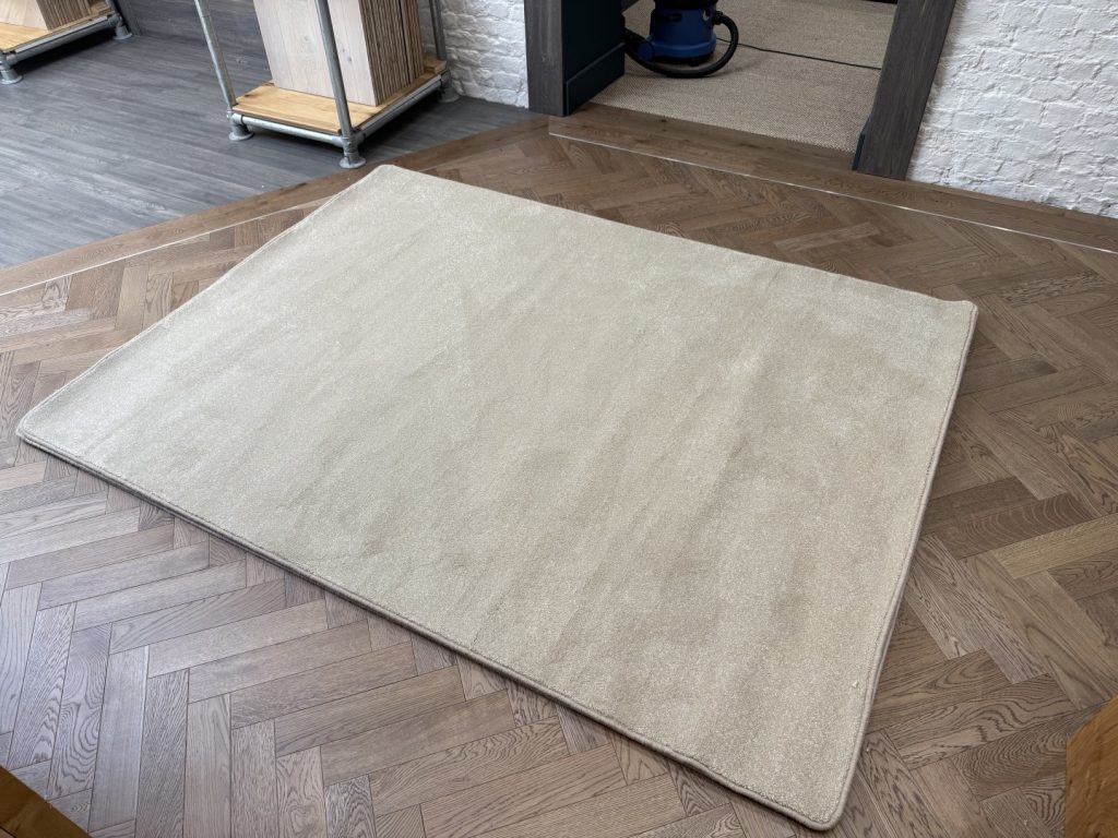 Synthetic Rug - Large with Whipped Edge, Beige (180 X 240)