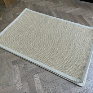 Sisal Rug - Medium with Beige Tape, Natural, Beige (120 X 180)