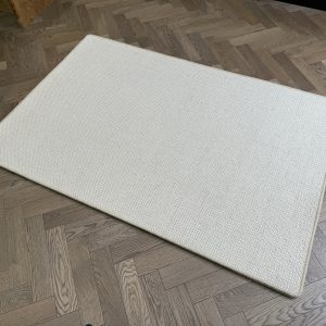 Wool Rug - Medium with Whipped Edge, Cream, Neutral, Beige (120 X 180)