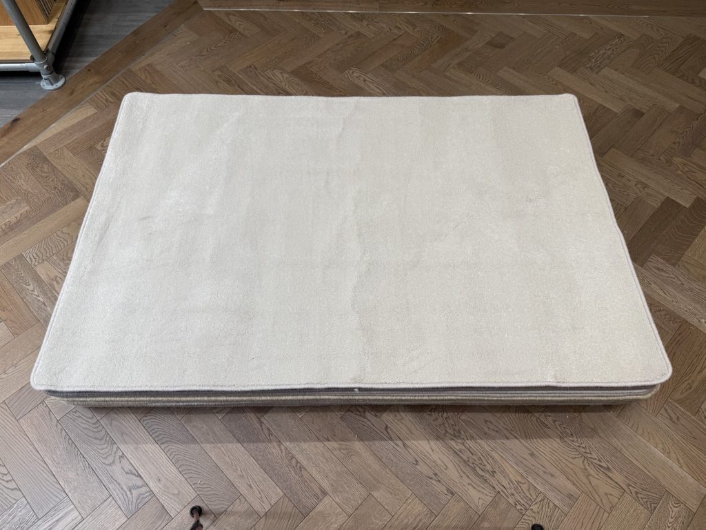 Synthetic Rug - Medium with Whipped Edge, Cream, Neutral, Beige (120 X 180)