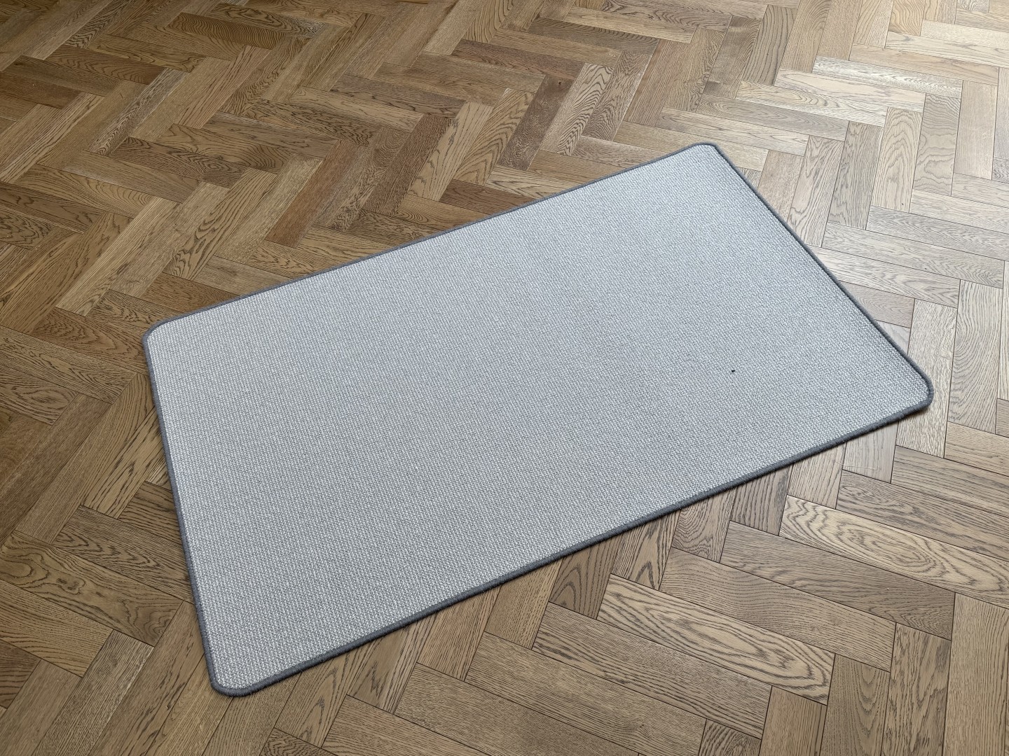 Wool Rug - Small with Whipped Edge, Warm Beige (90 X 150) 1 Wool Rug - Small with Whipped Edge, Warm Beige (90 X 150)