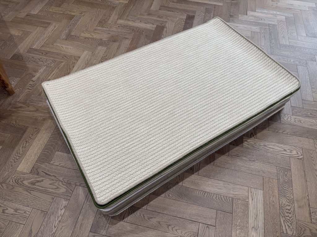 Wool Rug - Small with Whipped Edge, Beige, Neutral (90 X 150)